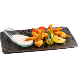Garneles  tempura mīklā ( 6 gab.)